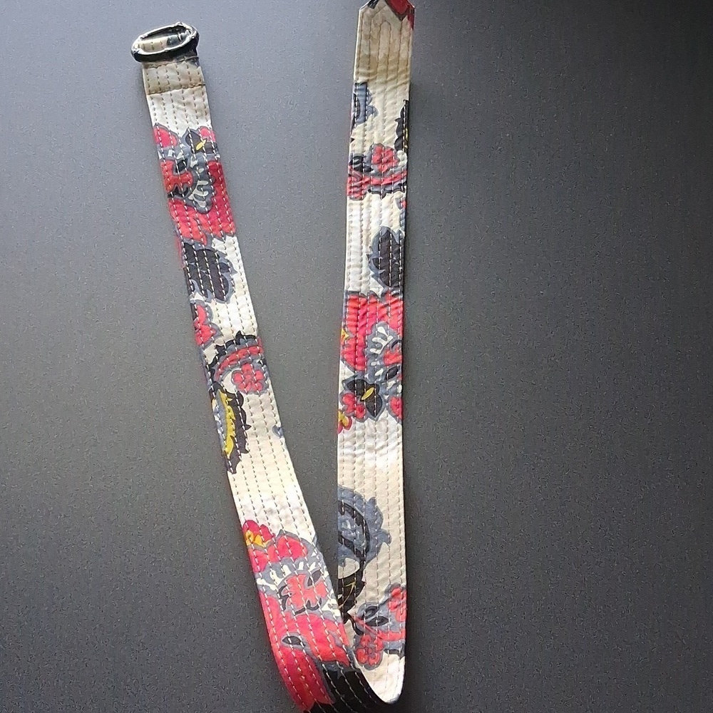 J.Crew M/L Cotton Spandex Multicolored Floral Belt New! Message W/ Requests! - Picture 4 of 8